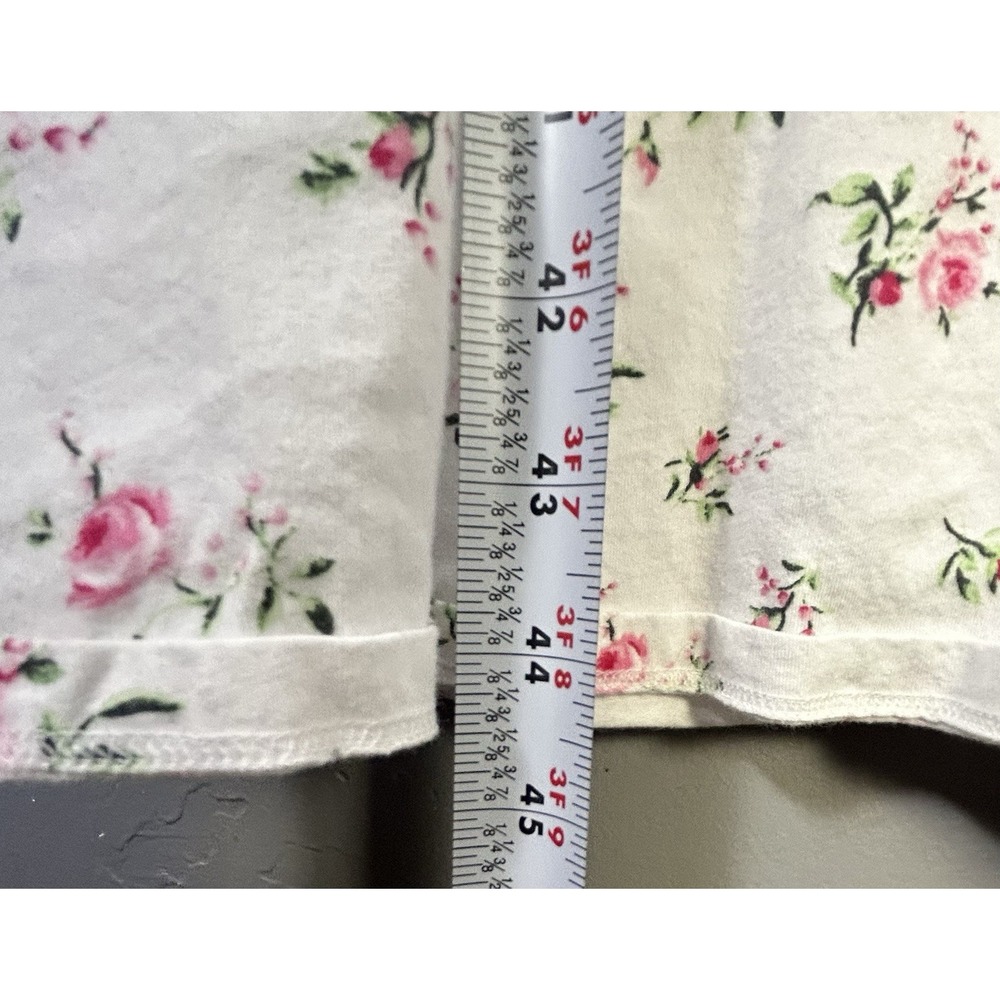 Eileen West rose bouquet nightgown  delicate floral Pattern XL 100% Cotton - Picture 4 of 10